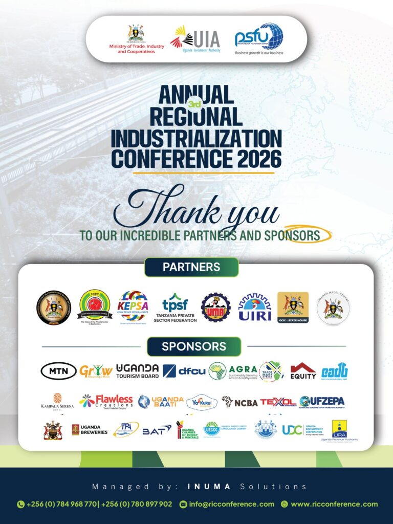 Thank you to the partners and sponsors of the 3rd Annual Regional Industrialization Conference 2026